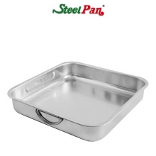 Brytfanna kwadratowa uniwersalna Steel Pan 32x32cm