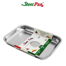 Forma do pieczenia nierdzewna płytka Steel Pan 30x22cm
