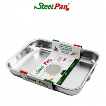 Brytfanna nierdzewna uniwersalna do pieczenia Steel Pan 35cm