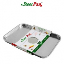 Forma do pieczenia nierdzewna płytka Steel Pan 35x26cm
