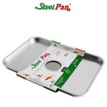 Płytka brytfanna nierdzewna do pieczenia Steel Pan 40x28cm