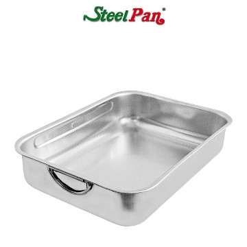 Nierdzewna brytfanna głęboka do pieczenia Steel Pan 35cm