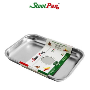 Forma do pieczenia nierdzewna płytka Steel Pan 30x22cm