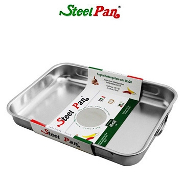 Uniwersalna brytfanna nierdzewna duża Steel Pan 40cm