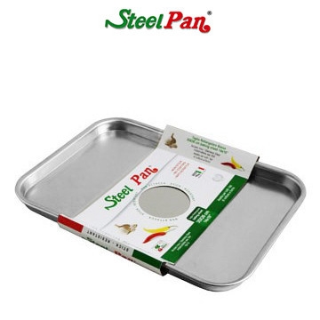 Forma do pieczenia nierdzewna płytka Steel Pan 35x26cm