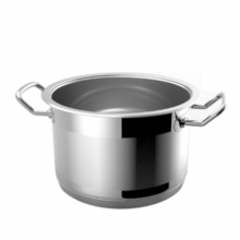 Nierdzewny garnek głęboki Inoxpran Professional 16cm