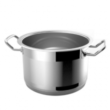 Garnek głęboki nierdzewny Inoxpran Professional 24cm