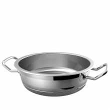 Nierdzewny garnek niski Inoxpran Professional 26cm