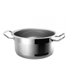 Garnek włoski nierdzewny Inoxpran Professional 24cm