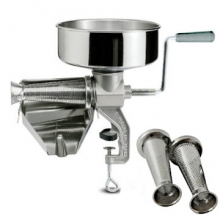 Maszynka nierdzewna do pomidorów malin i owoców Reber Inox 3 Set