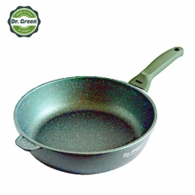 Patelnia ekologiczna kamienna głęboka Dr Green 28cm Risoli