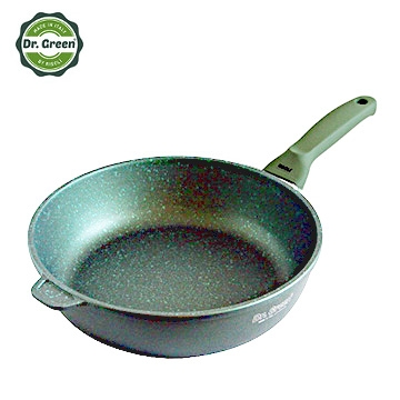 Patelnia ekologiczna kamienna głęboka Dr Green 28cm Risoli