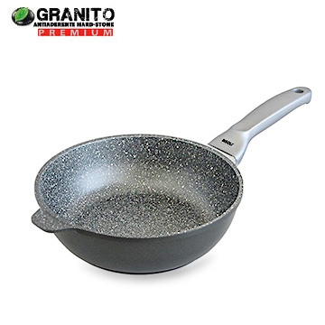 Patelnia granitowa indukcyjna głęboka Granito Induction 24cm Risoli