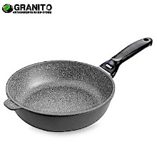 Patelnia głęboka granitowa Risoli Granito 28cm