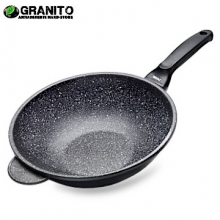 Wok granitowy Risoli Granito 28cm
