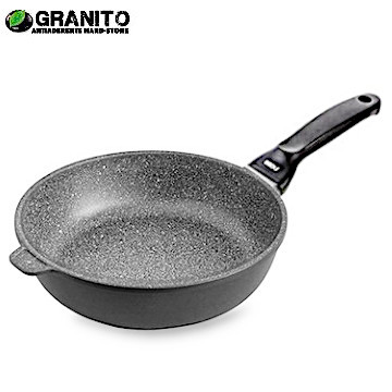 Patelnia głęboka granitowa Risoli Granito 28cm